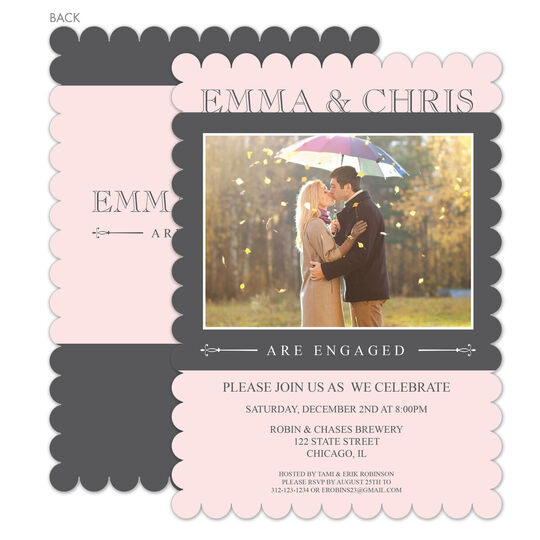 Blush Simply Stunning Invitations